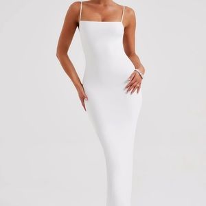 Baby Boo Sanya Maxi Dress - White Small NWT